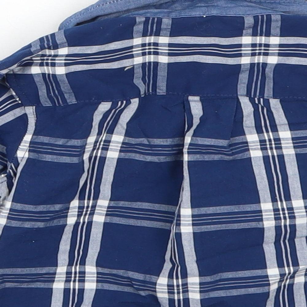 Authentic Clothing Company Boys Blue   Basic Button-Up Size 12-18 Months