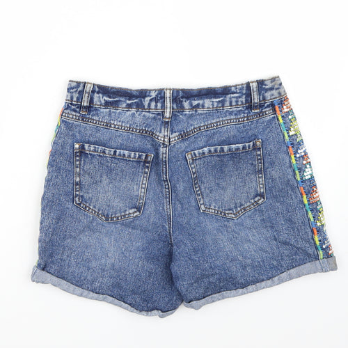 TU Womens Blue   Bermuda Shorts Size 8