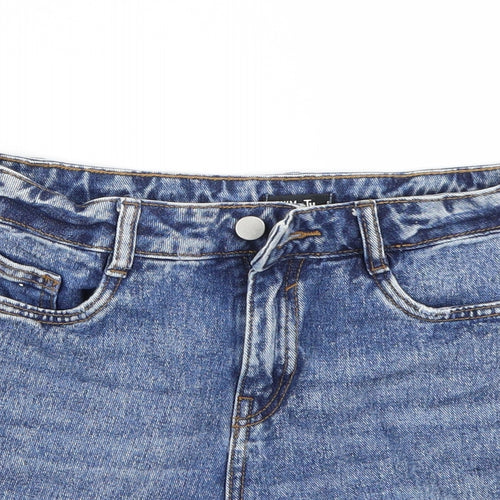 TU Womens Blue   Bermuda Shorts Size 8