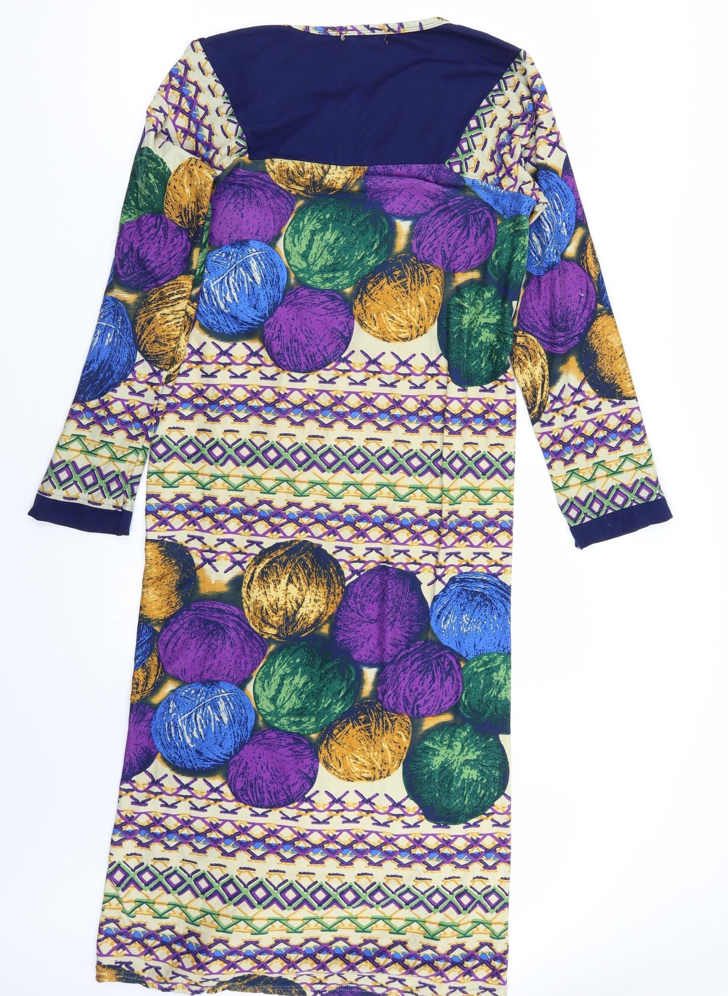 Malak Womens Multicoloured  Rayon A-Line  Size 20