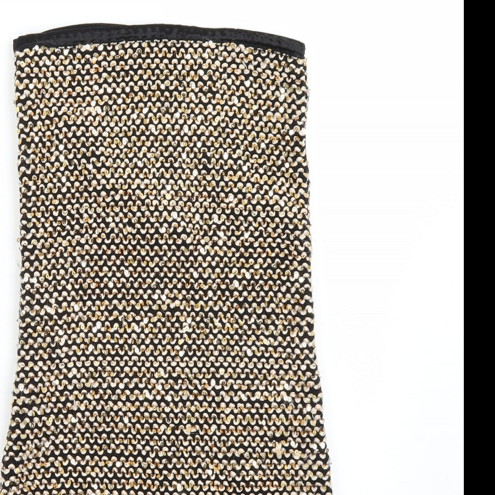 Best core Womens Black  Rayon A-Line  Size M