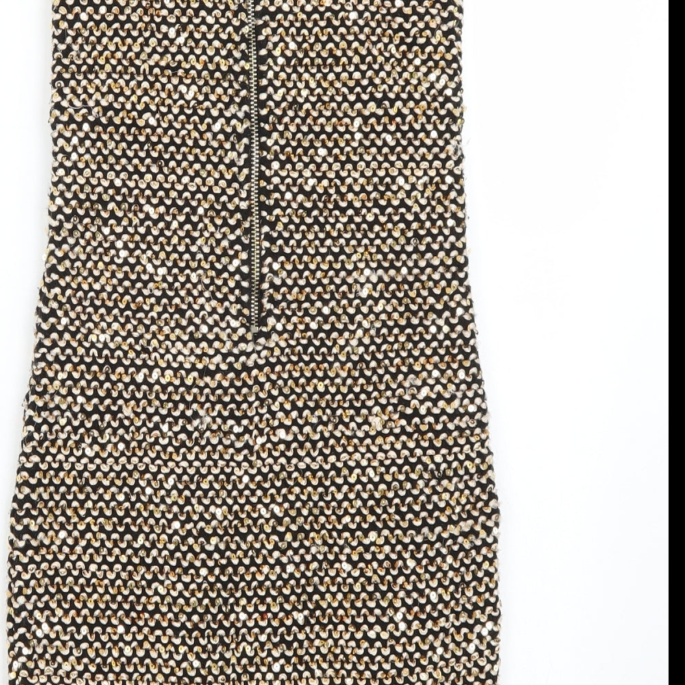 Best core Womens Black  Rayon A-Line  Size M