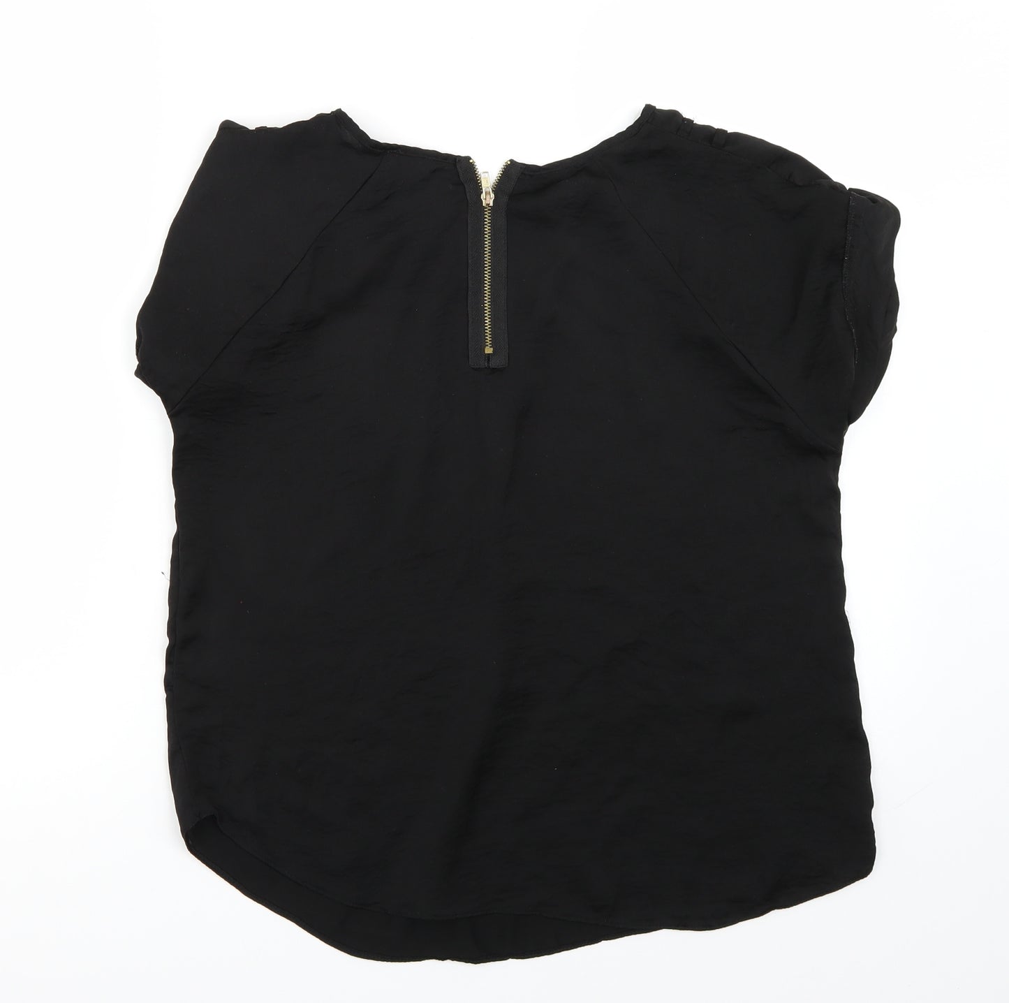 Riverisland Womens Black   Basic Blouse Size 12