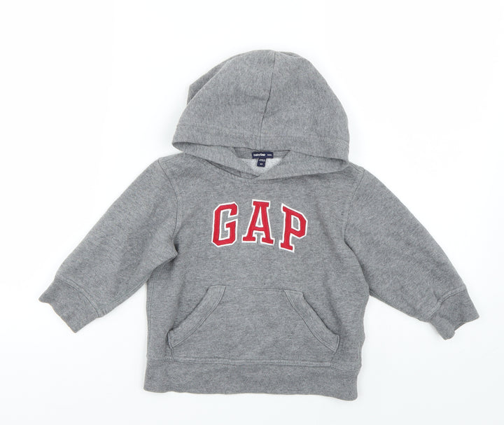 Gap Boys Grey Pullover Jumper Size 2 Years
