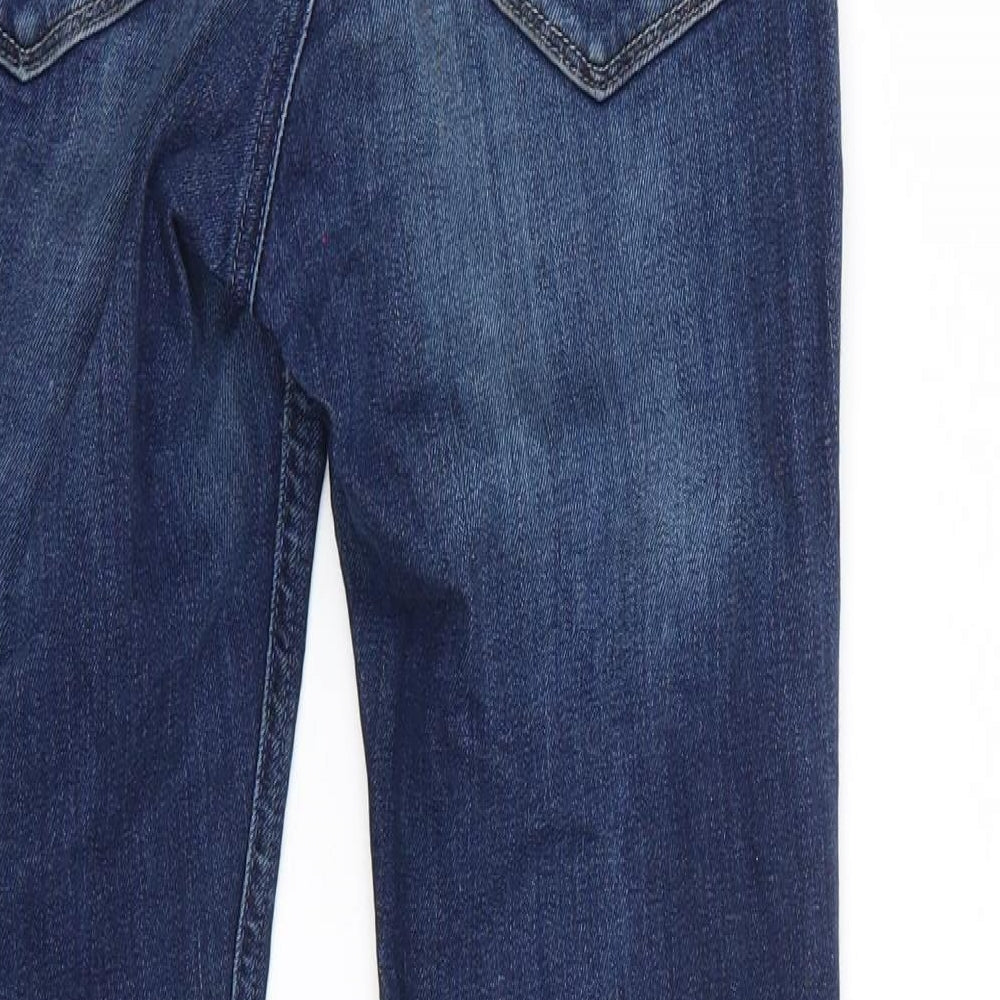 Preworn Womens Blue   Straight Jeans Size 28 L32 in