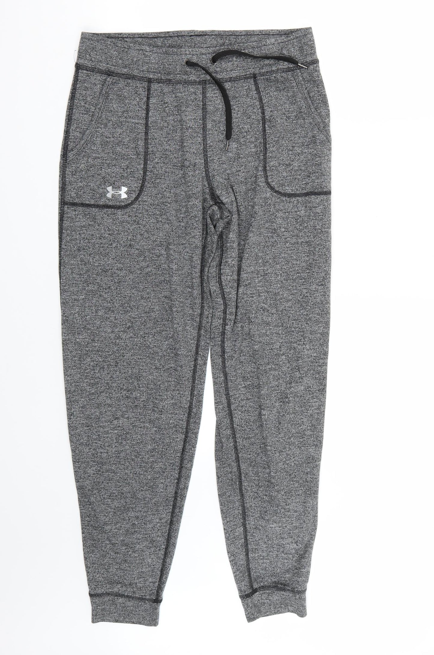 Under armour Mens Grey  Canvas Sweatpants Trousers Size S L29 in