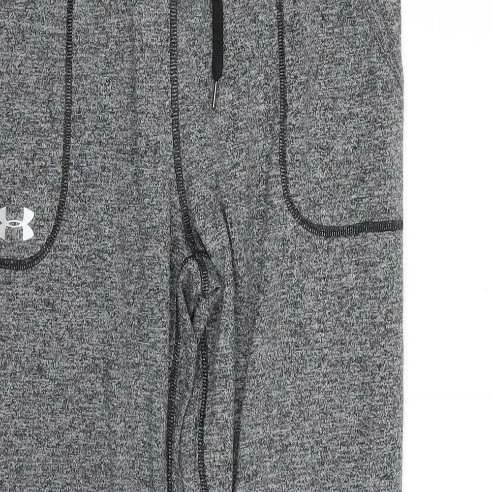 Under armour Mens Grey  Canvas Sweatpants Trousers Size S L29 in