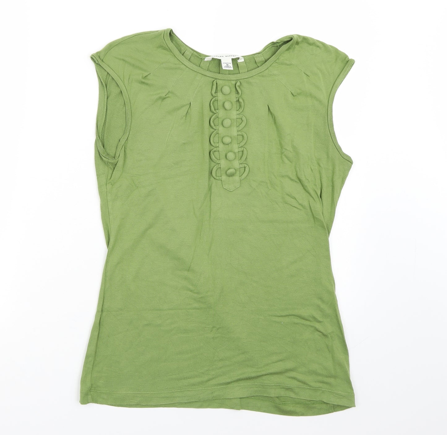 Banana Republic Womens Green   Basic T-Shirt Size M