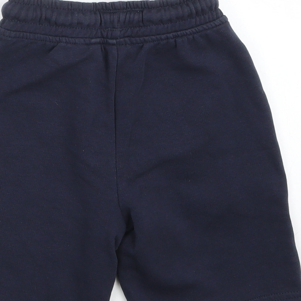 NEXT Boys Blue  Canvas Sweat Shorts Size 7 Years