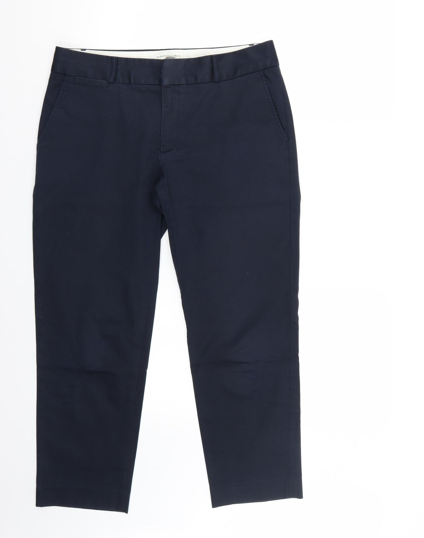 Banana Republic Womens Blue   Cropped Trousers Size 6 L26 in