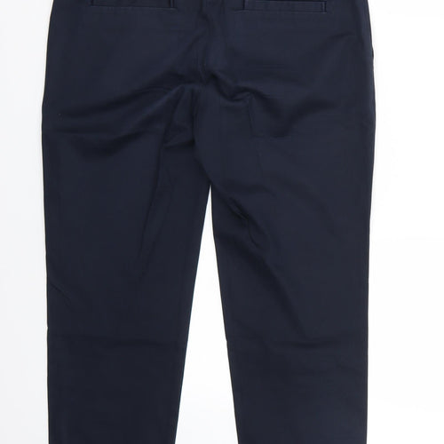 Banana Republic Womens Blue   Cropped Trousers Size 6 L26 in