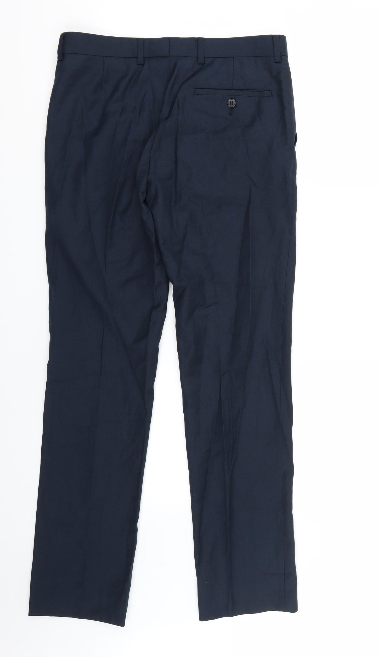 Preworn Womens Blue   Trousers  Size 30 L29 in