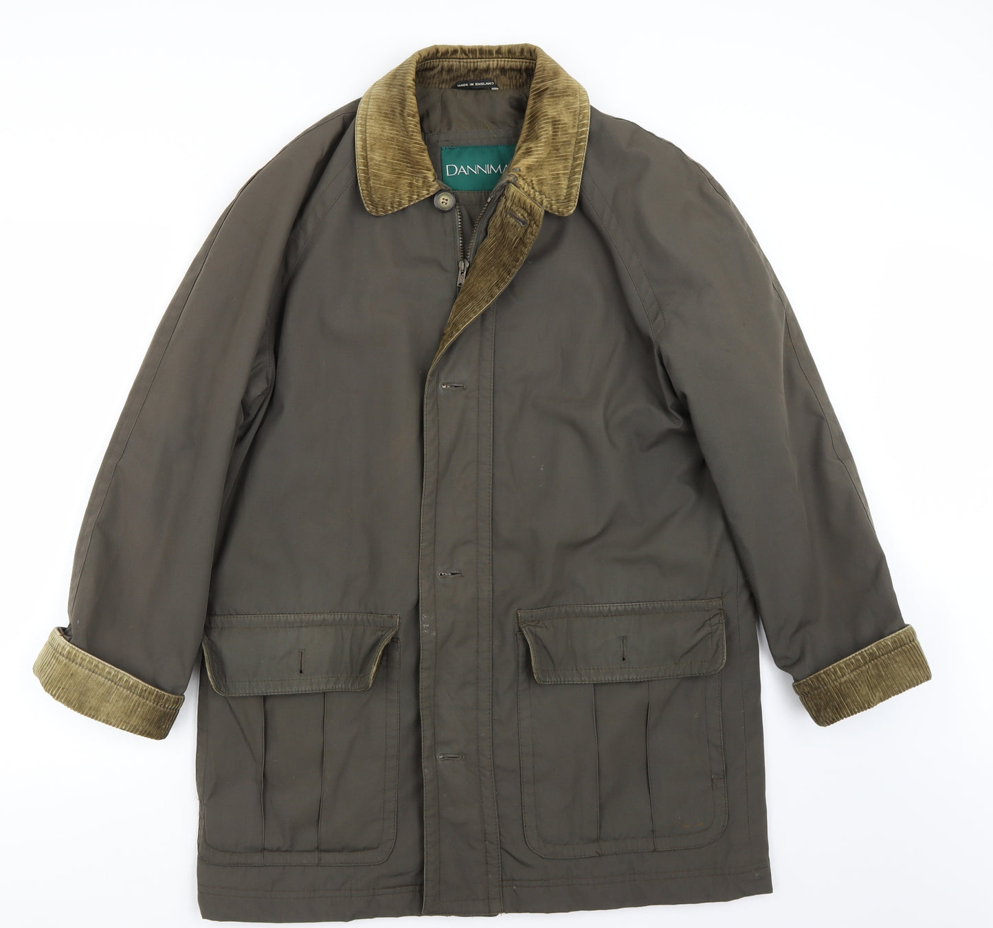 Dannimac Mens Green   Jacket Coat