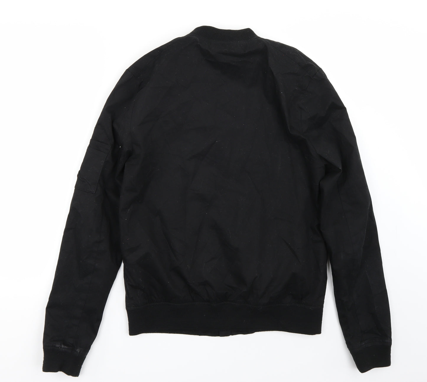 Topman Mens Black   Jacket Coat Size M