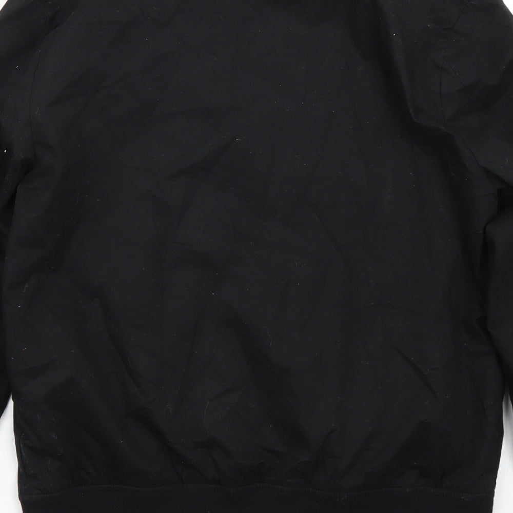 Topman Mens Black   Jacket Coat Size M