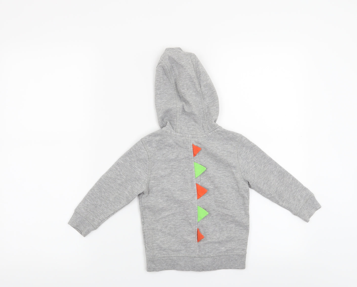 George Boys Grey   Full Zip Jumper Size 12-18 Months  - Crocodile