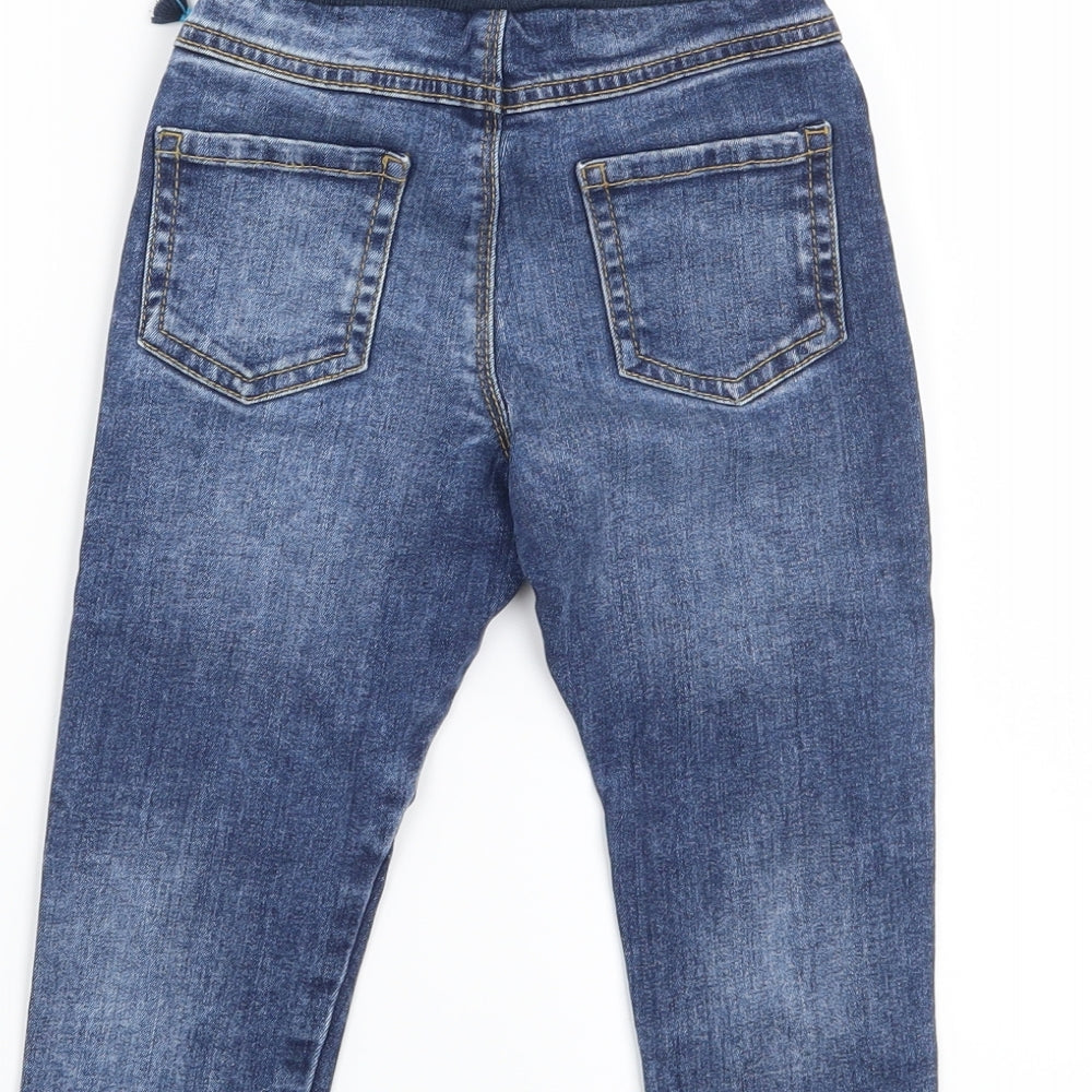 George Boys Blue   Cargo Jeans Size 18-24 Months  - Dinosaur