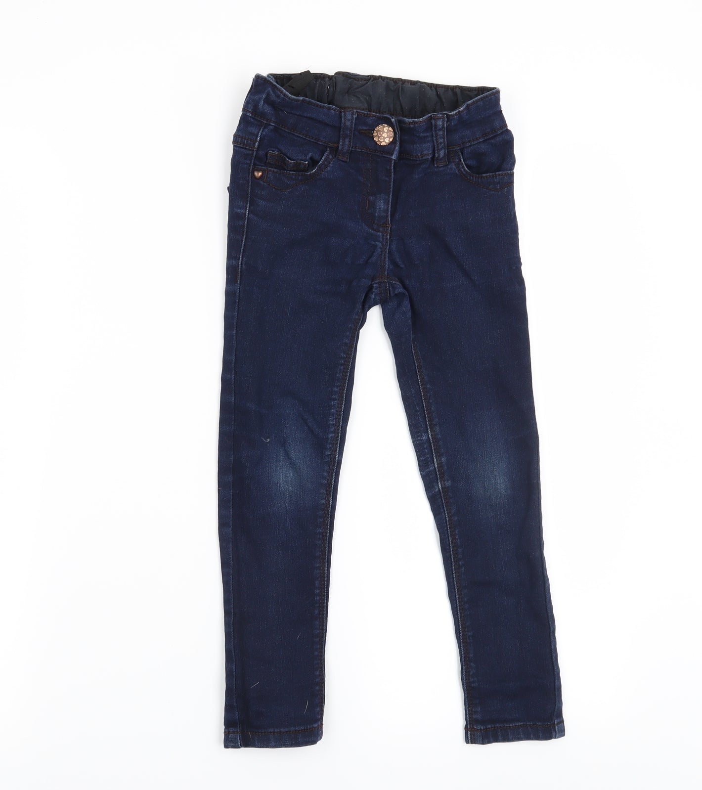 NEXT Girls Blue   Straight Jeans Size 6 Years