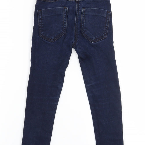 NEXT Girls Blue   Straight Jeans Size 6 Years