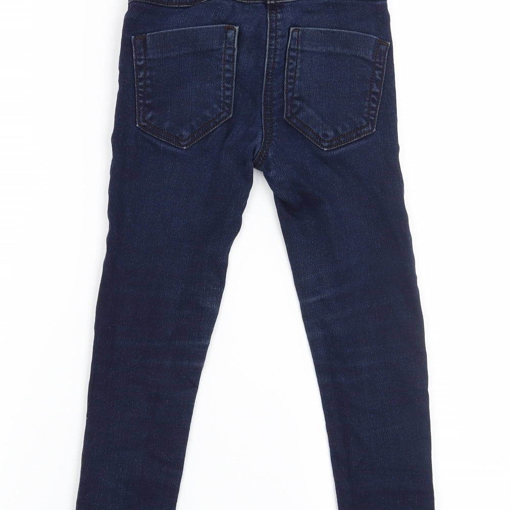 NEXT Girls Blue   Straight Jeans Size 6 Years