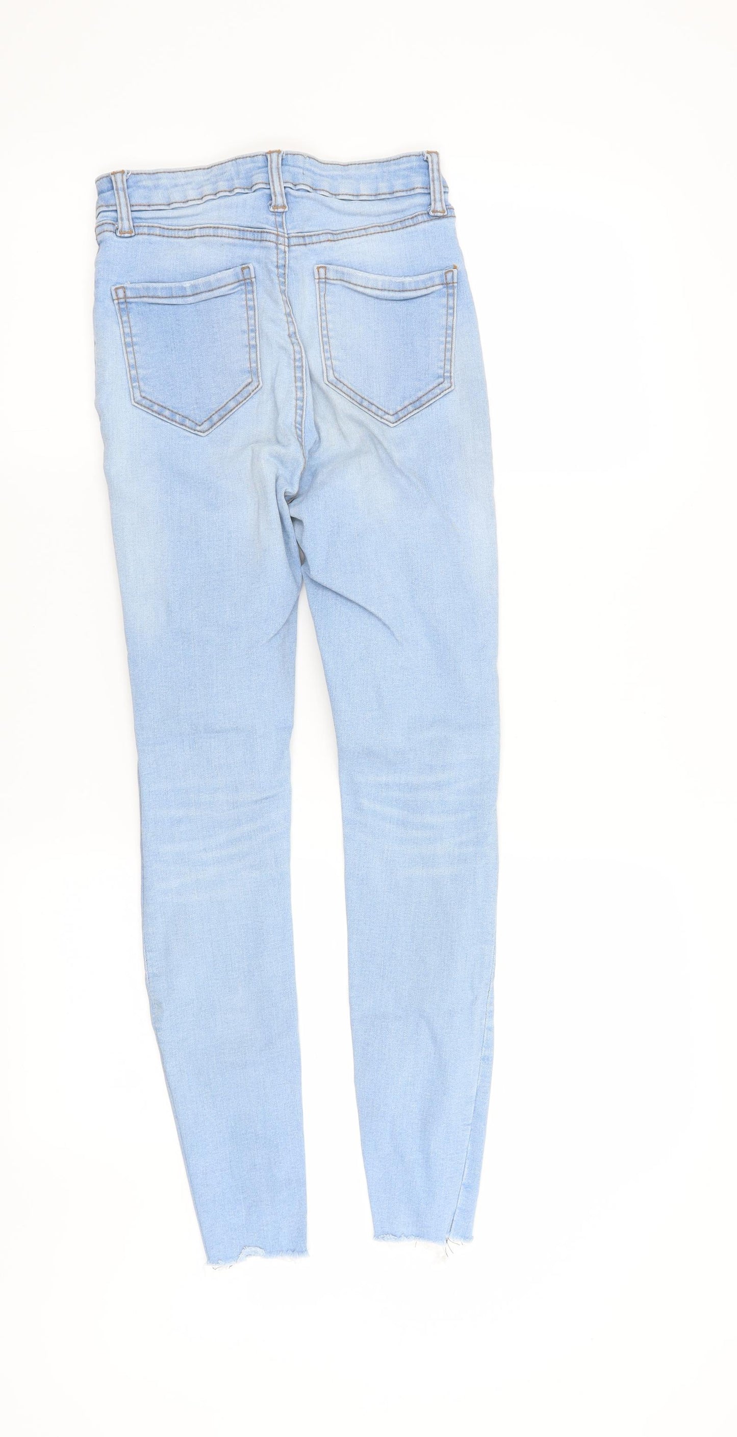 Denim CO Womens Blue   Skinny Jeans Size 6 L26 in