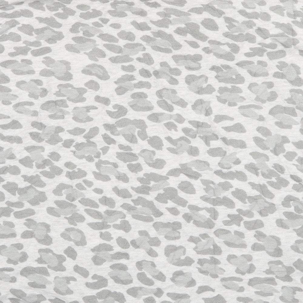 Preworn Womens Grey Animal Print  Pullover Sweatshirt Size M