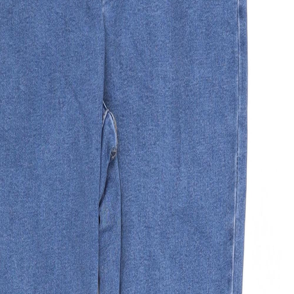 Denim CO Womens Blue   Skinny Jeans Size 14 L28 in