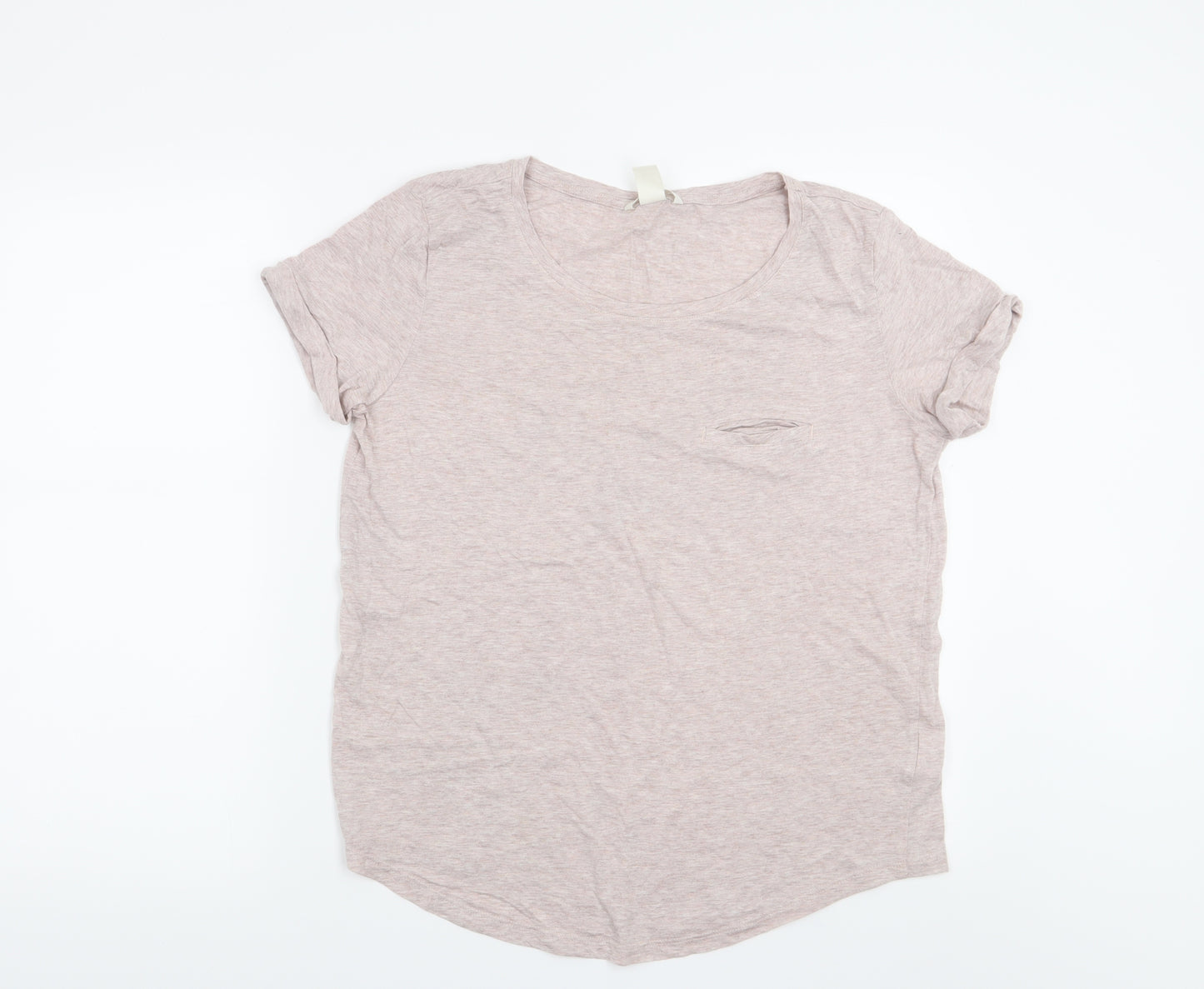 H&M Womens Pink   Basic T-Shirt Size S
