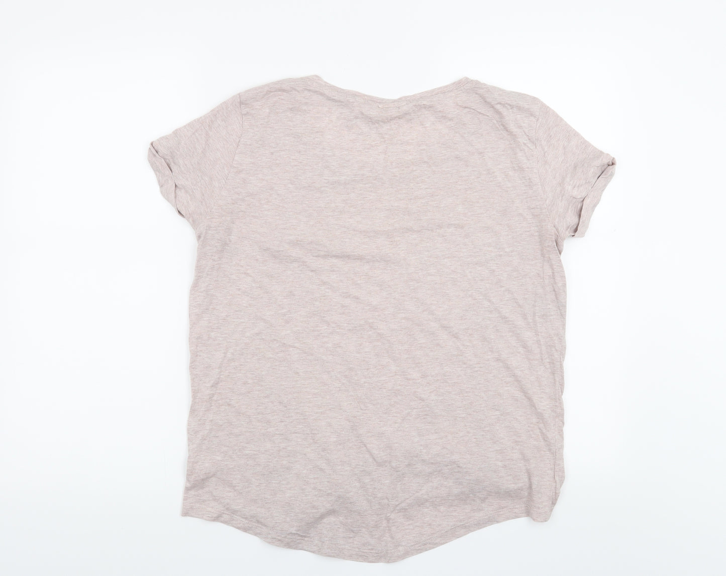 H&M Womens Pink   Basic T-Shirt Size S