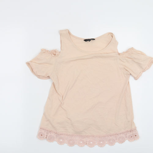 New Look Womens Orange   Basic T-Shirt Size 10