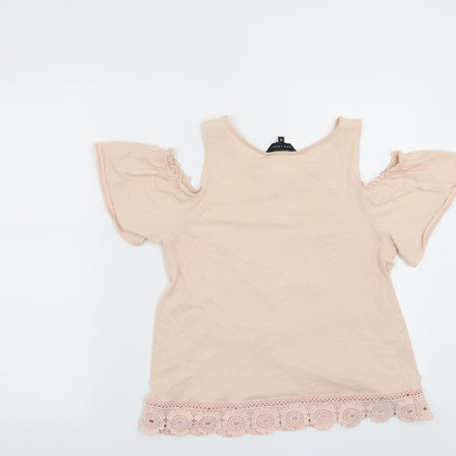 New Look Womens Orange   Basic T-Shirt Size 10
