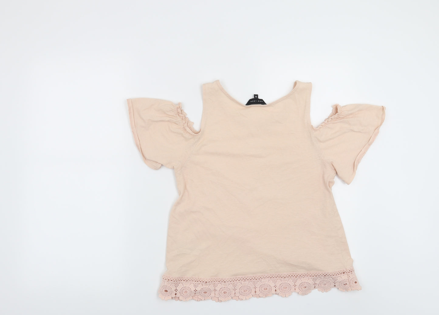 New Look Womens Orange   Basic T-Shirt Size 10