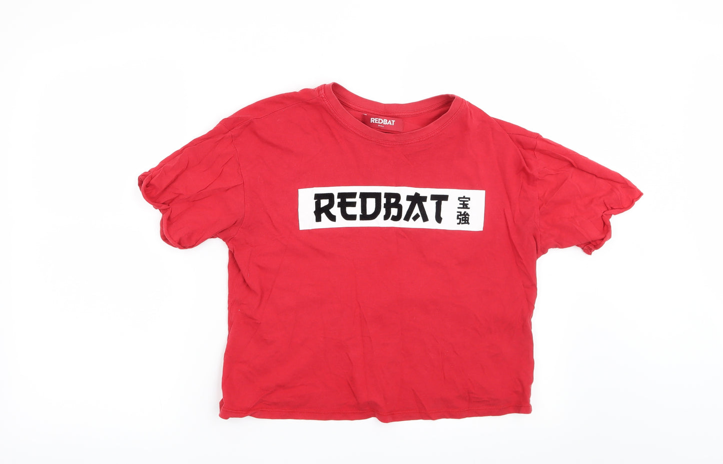 Preworn Womens Red   Basic T-Shirt Size S