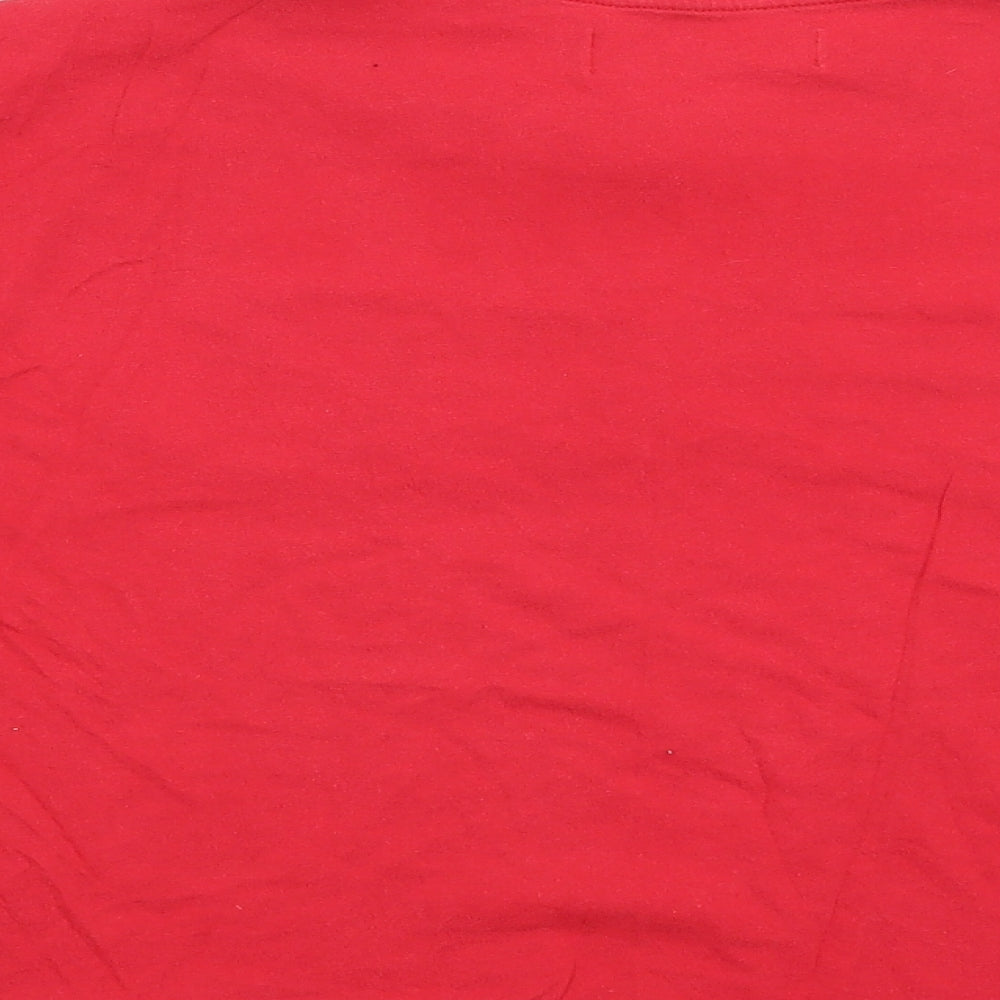 Preworn Womens Red   Basic T-Shirt Size S