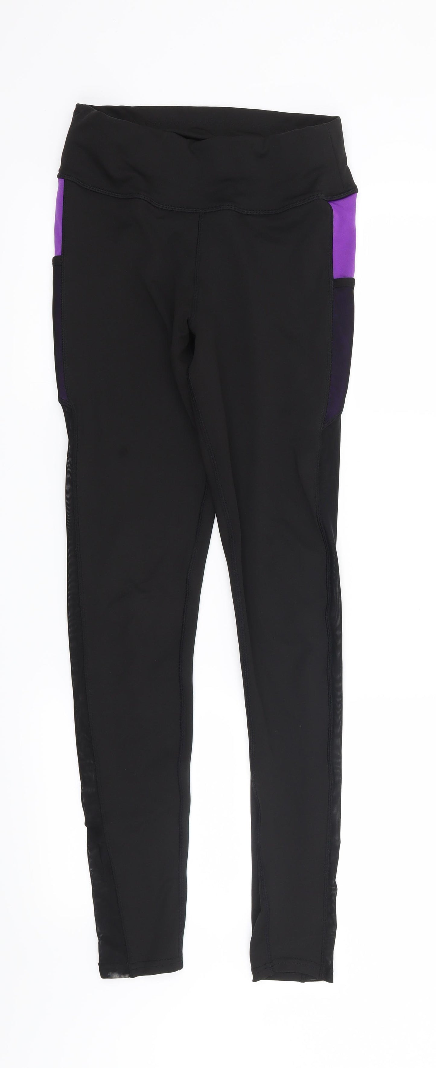 Preworn Womens Black   Capri Leggings Size M L29 in