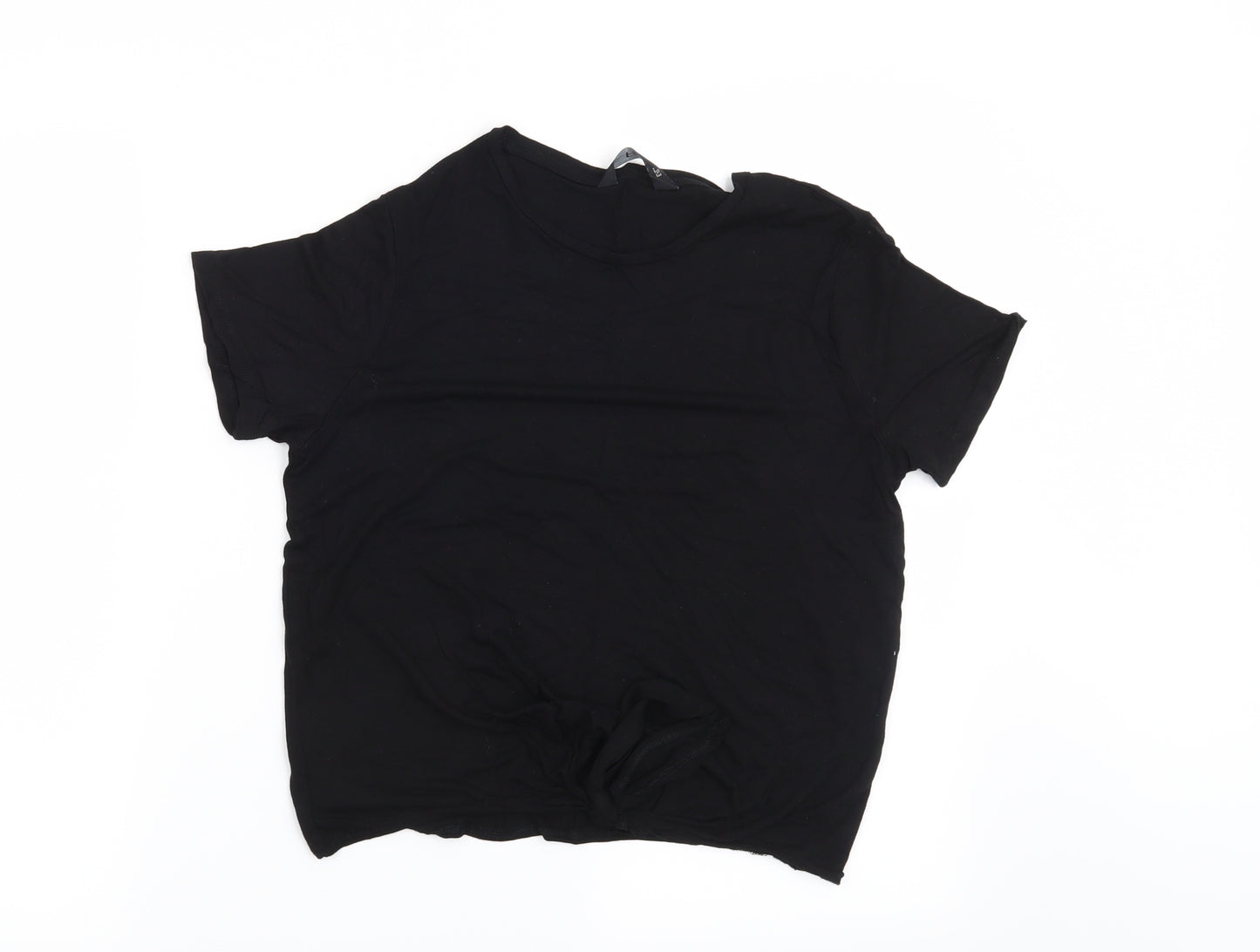 F&F Womens Black   Basic T-Shirt Size 12