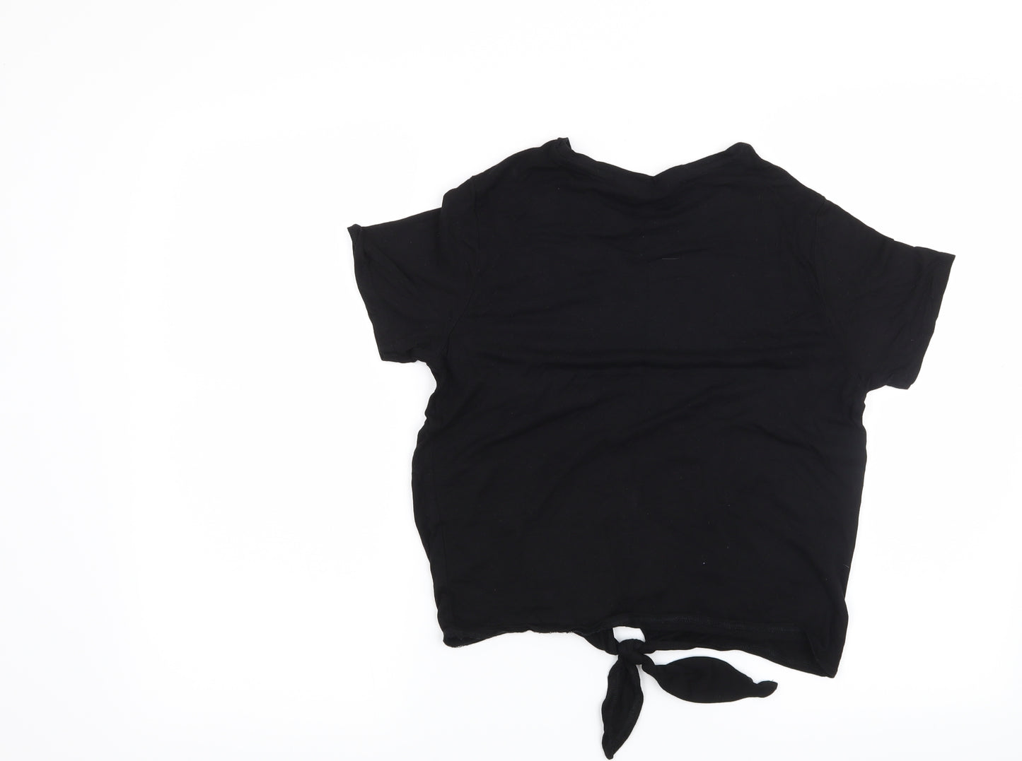 F&F Womens Black   Basic T-Shirt Size 12