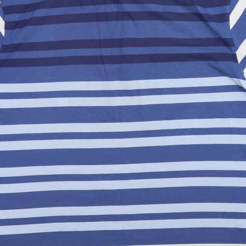 Tottenham Hotspur F.C. Mens Blue Striped   Polo Size XL
