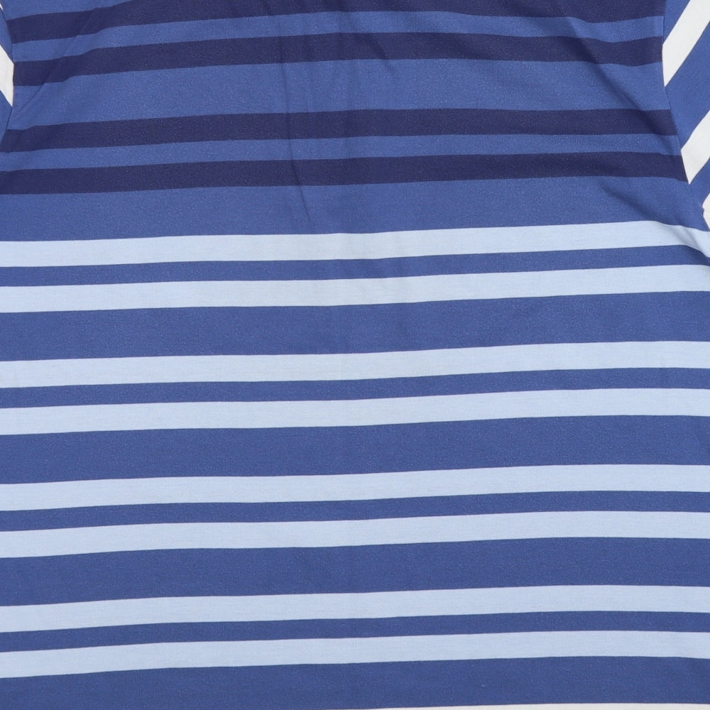 Tottenham Hotspur F.C. Mens Blue Striped   Polo Size XL