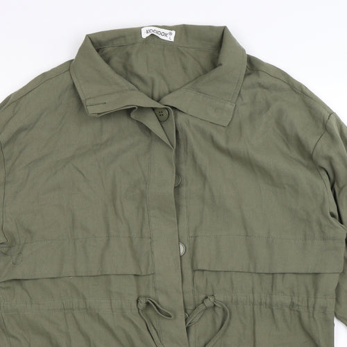 Kooiook Womens Green   Jacket  Size L