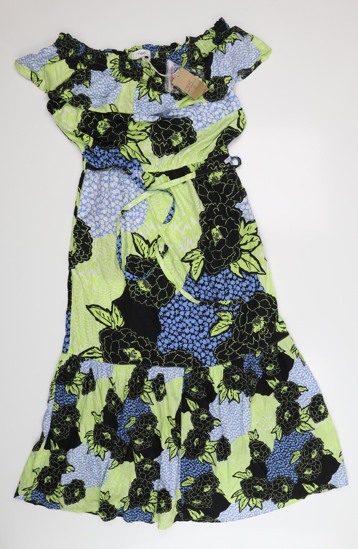 NEXT Womens Multicoloured Floral  Maxi  Size 14