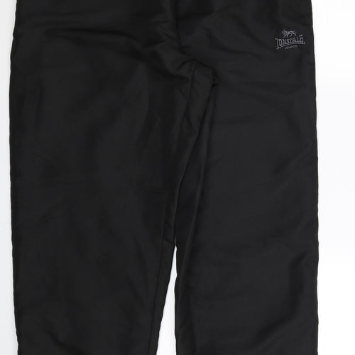 Lonsdale Mens Black   Track Pants Trousers Size 2XL L31 in