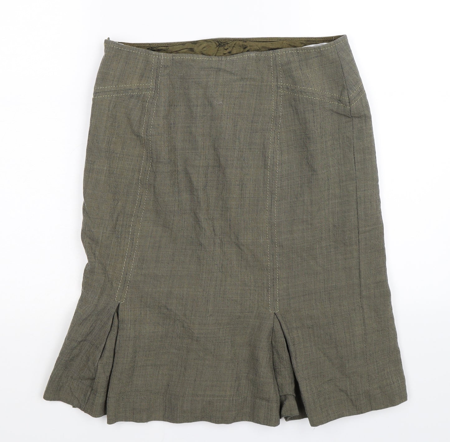 Precis Womens Green   Straight & Pencil Skirt Size 12