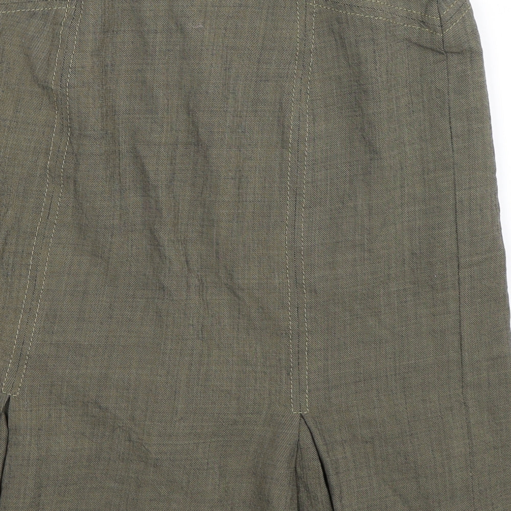 Precis Womens Green   Straight & Pencil Skirt Size 12
