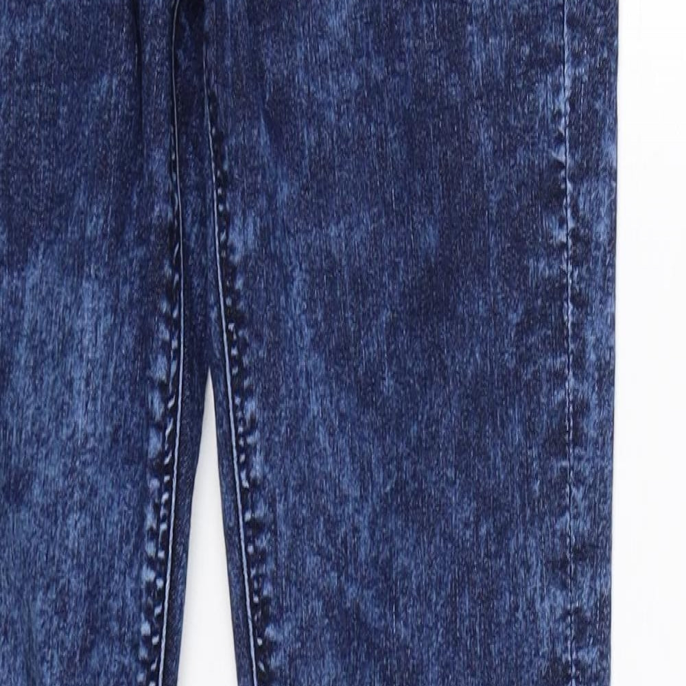 Divided Womens Blue  Denim Skinny Jeans Size 10 L31 in