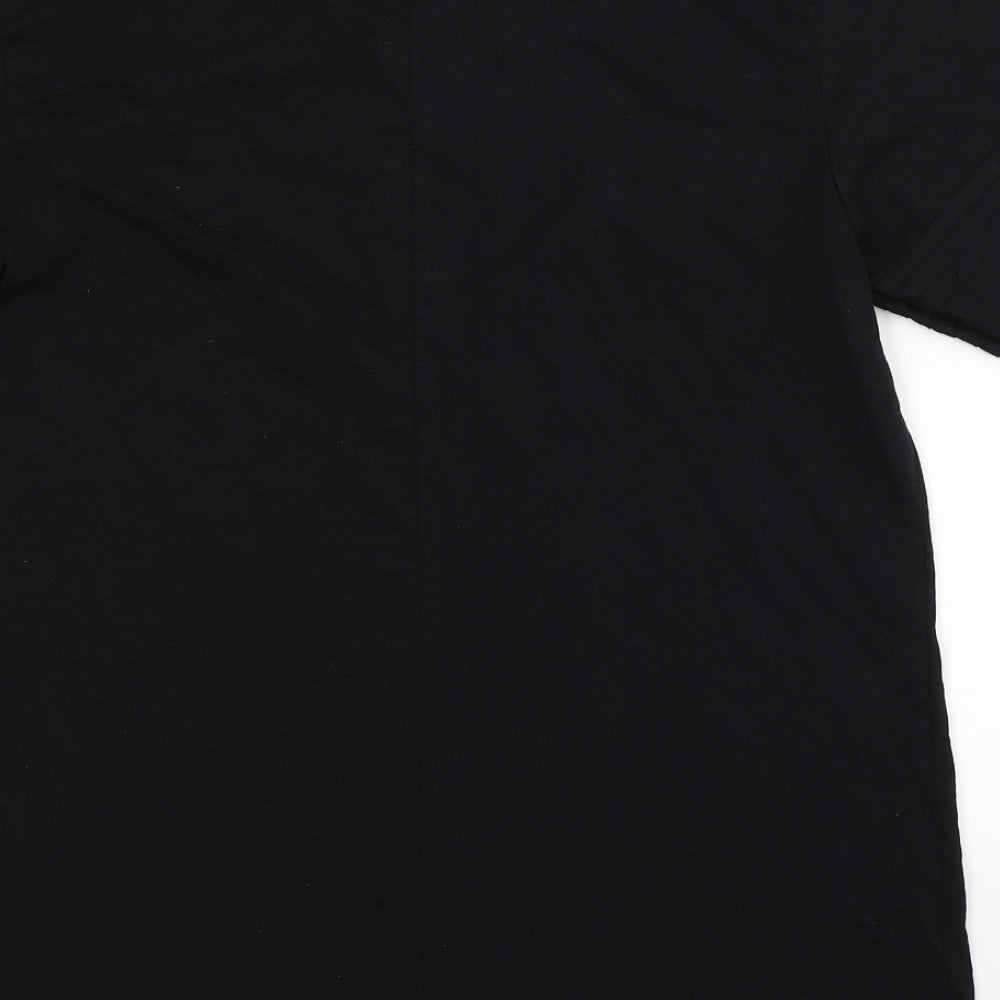 Primark Mens Black    T-Shirt Size M
