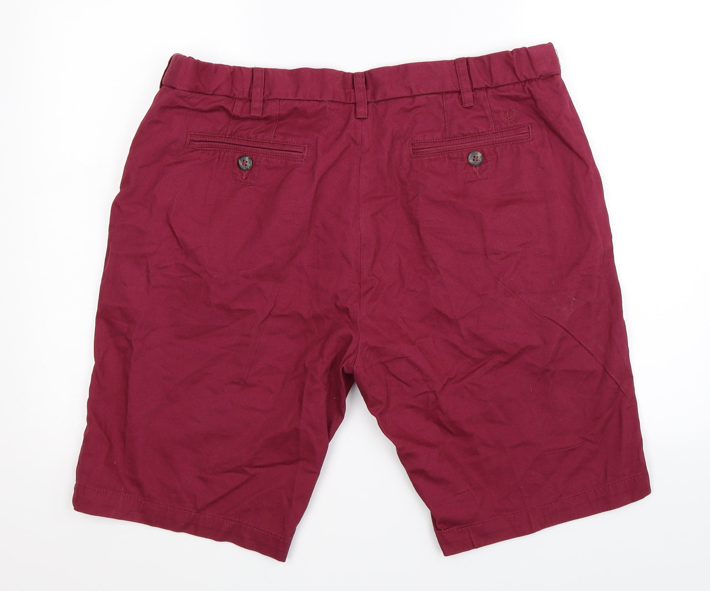 Lincoln Mens Brown   Chino Shorts Size 38