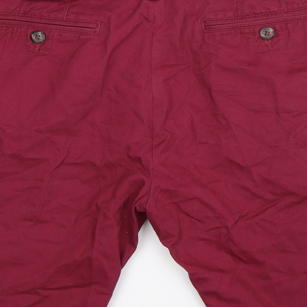 Lincoln Mens Brown   Chino Shorts Size 38