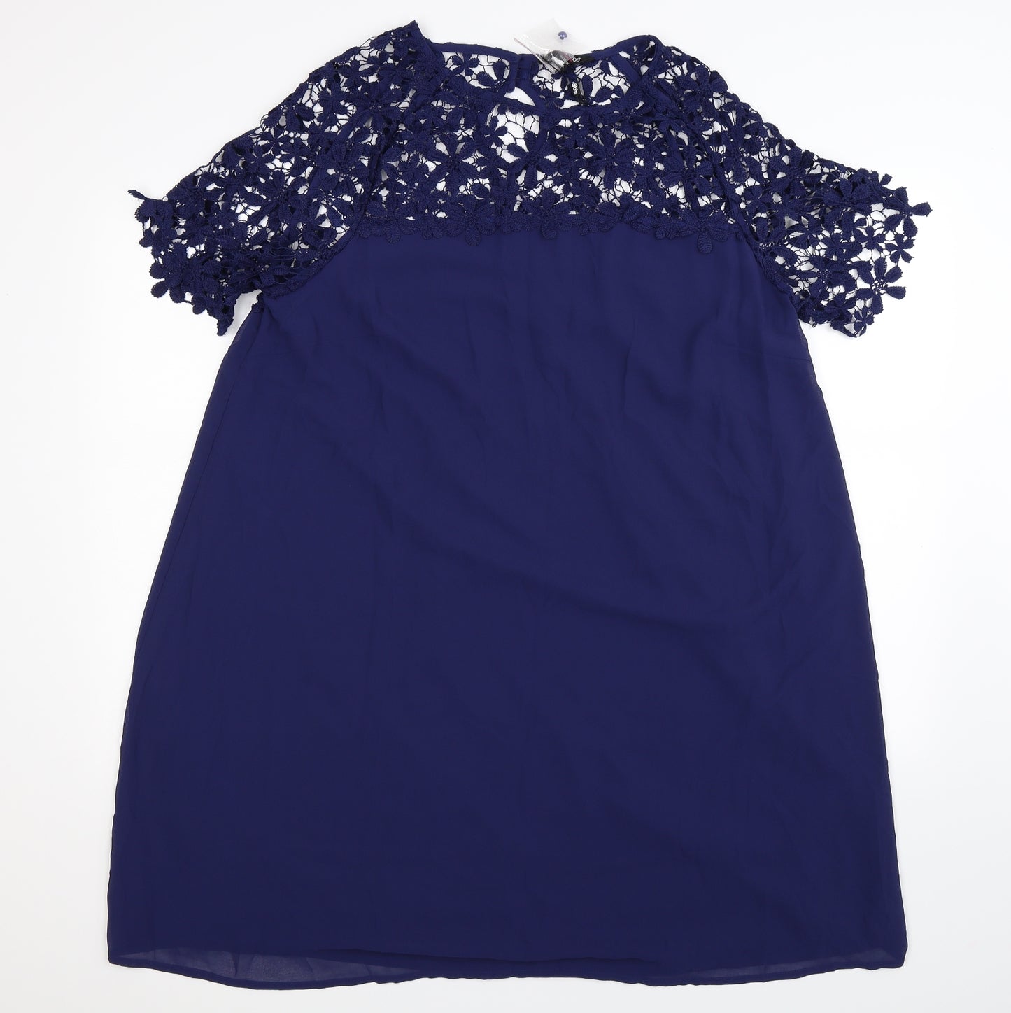 Simply Be Womens Blue   Sheath  Size 18