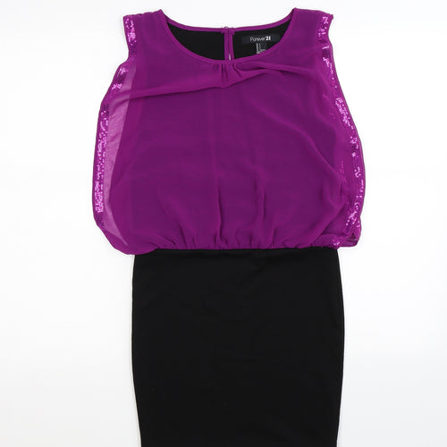 FOREVER 21 Womens Multicoloured   Bodycon  Size S